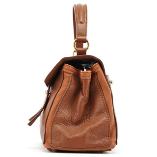 Yves Saint Laurent 238761 Light Brown Leather Muse Two 2-Way Bag
