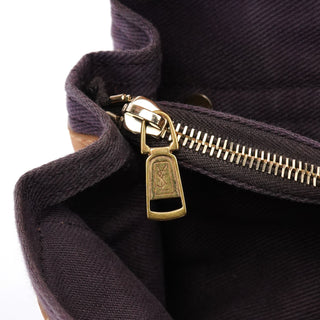 Yves Saint Laurent 283761 Beige Brown Leather Muse Two 2-Way Bag