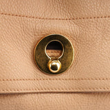 Yves Saint Laurent 283761 Beige Brown Leather Muse Two 2-Way Bag