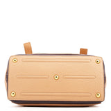Yves Saint Laurent 283761 Beige Brown Leather Muse Two 2-Way Bag