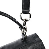 Yves Saint Laurent 283761 Black Leather Muse Two 2-Way Bag
