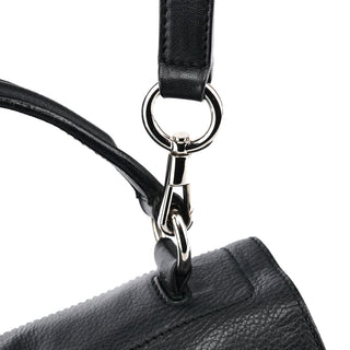 Yves Saint Laurent 283761 Black Leather Muse Two 2-Way Bag