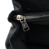Yves Saint Laurent 283761 Black Leather Muse Two 2-Way Bag