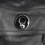 Yves Saint Laurent 283761 Black Leather Muse Two 2-Way Bag