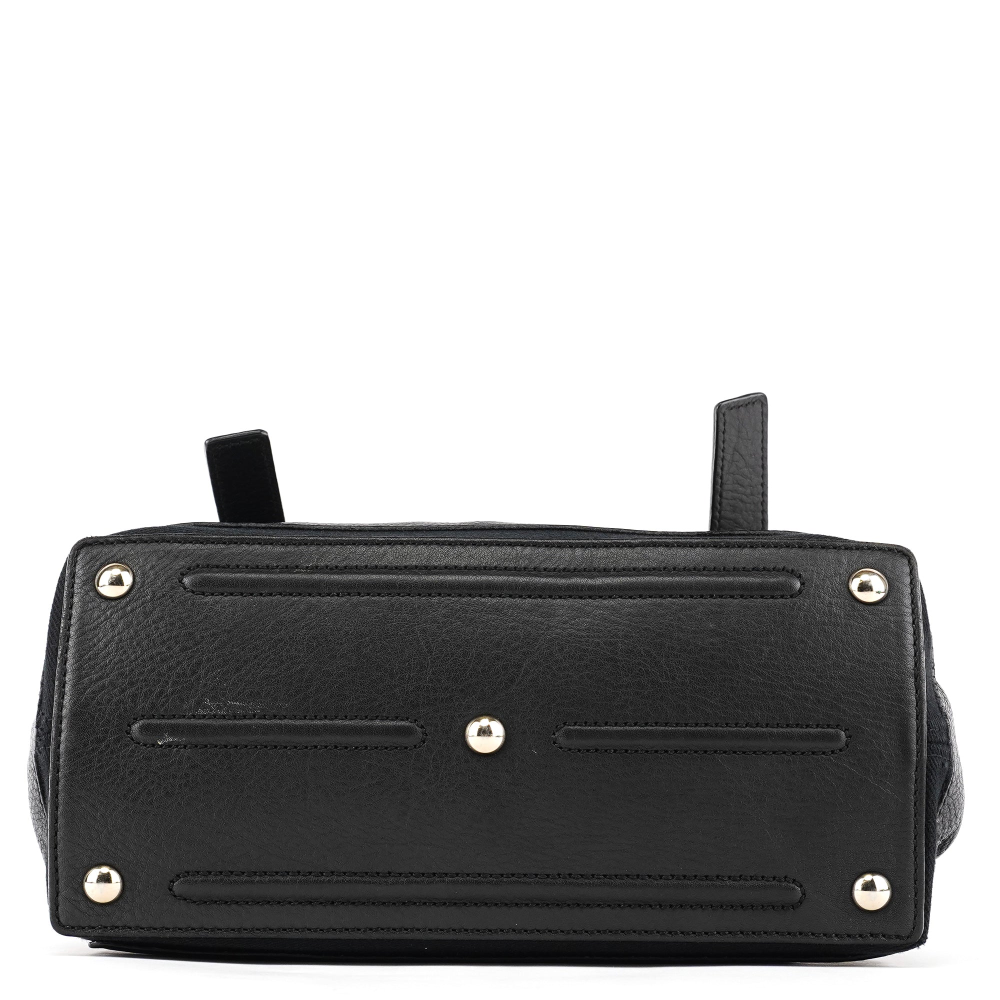 Yves Saint Laurent 283761 Black Leather Muse Two 2-Way Bag