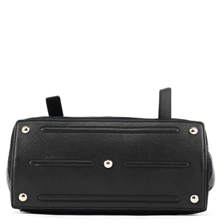 Yves Saint Laurent 283761 Black Leather Muse Two 2-Way Bag