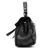Yves Saint Laurent 283761 Black Leather Muse Two 2-Way Bag