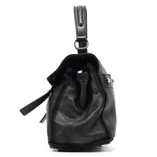 Yves Saint Laurent 283761 Black Leather Muse Two 2-Way Bag
