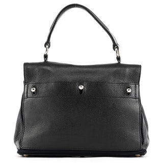 Yves Saint Laurent 283761 Black Leather Muse Two 2-Way Bag