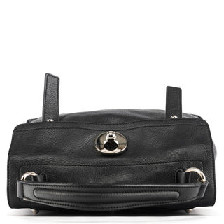 Yves Saint Laurent 283761 Black Leather Muse Two 2-Way Bag