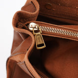 Yves Saint Laurent 283761 Brown Leather Muse 2-Way Bag