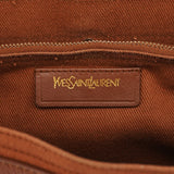 Yves Saint Laurent 283761 Brown Leather Muse 2-Way Bag