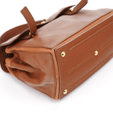 Yves Saint Laurent 283761 Brown Leather Muse 2-Way Bag