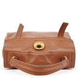 Yves Saint Laurent 283761 Brown Leather Muse 2-Way Bag
