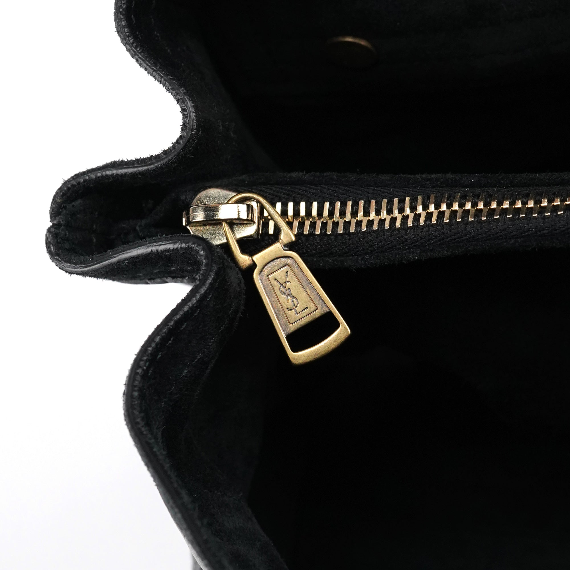 Yves Saint Laurent 283761 Sac Muse Two en veau velu léopard
