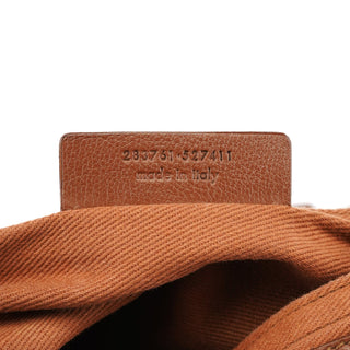 Yves Saint Laurent 283761 Light Brown Leather Muse Two 2-Way Bag