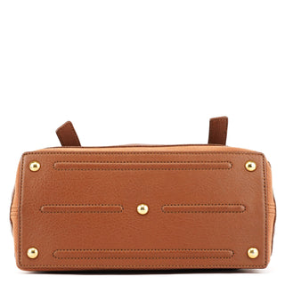 Yves Saint Laurent 283761 Light Brown Leather Muse Two 2-Way Bag