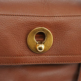 Yves Saint Laurent 283761 Light Brown Leather Muse Two Bag