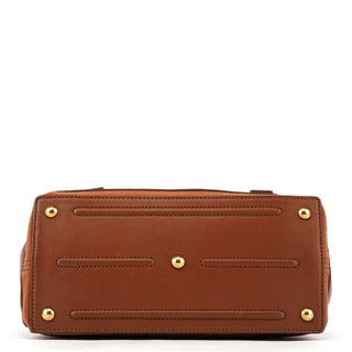 Yves Saint Laurent 283761 Light Brown Leather Muse Two Bag