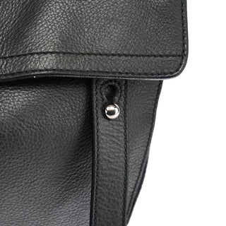 Yves Saint Laurent 289278 Black Leather Muse Two 2-Way Bag