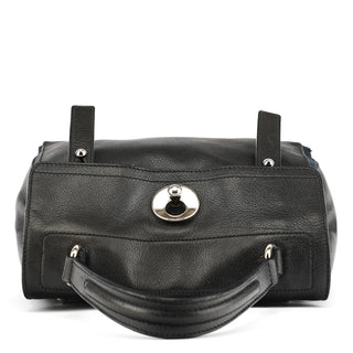 Yves Saint Laurent 289278 Black Leather Muse Two 2-Way Bag