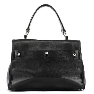 Yves Saint Laurent 289278 Black Leather Muse Two 2-Way Bag