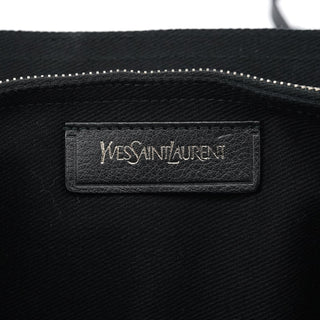 Yves Saint Laurent 289278 Black Leather Muse Two 2-Way Bag