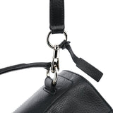 Yves Saint Laurent 289278 Black Leather Muse Two 2-Way Bag