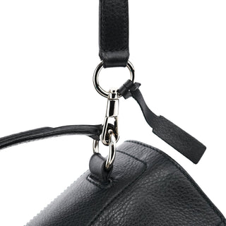 Yves Saint Laurent 289278 Black Leather Muse Two 2-Way Bag