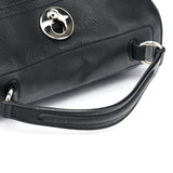 Yves Saint Laurent 289278 Black Leather Muse Two 2-Way Bag