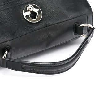 Yves Saint Laurent 289278 Black Leather Muse Two 2-Way Bag