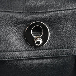 Yves Saint Laurent 289278 Black Leather Muse Two 2-Way Bag