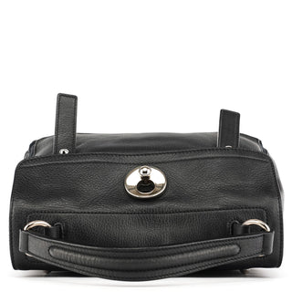 Yves Saint Laurent 289278 Black Leather Muse Two 2-Way Bag