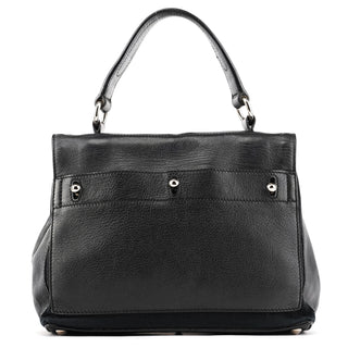 Yves Saint Laurent 289278 Black Leather Muse Two Bag