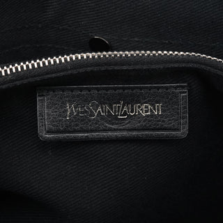 Yves Saint Laurent 289278 Black Leather Muse Two Bag