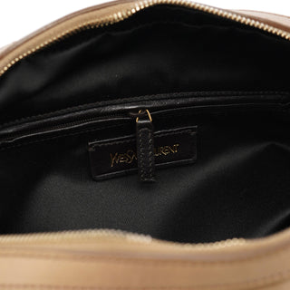 Yves Saint Laurent Beige Leather Muse Tote Bag