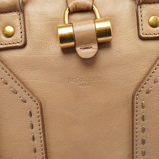 Yves Saint Laurent Beige Leather Muse Tote Bag