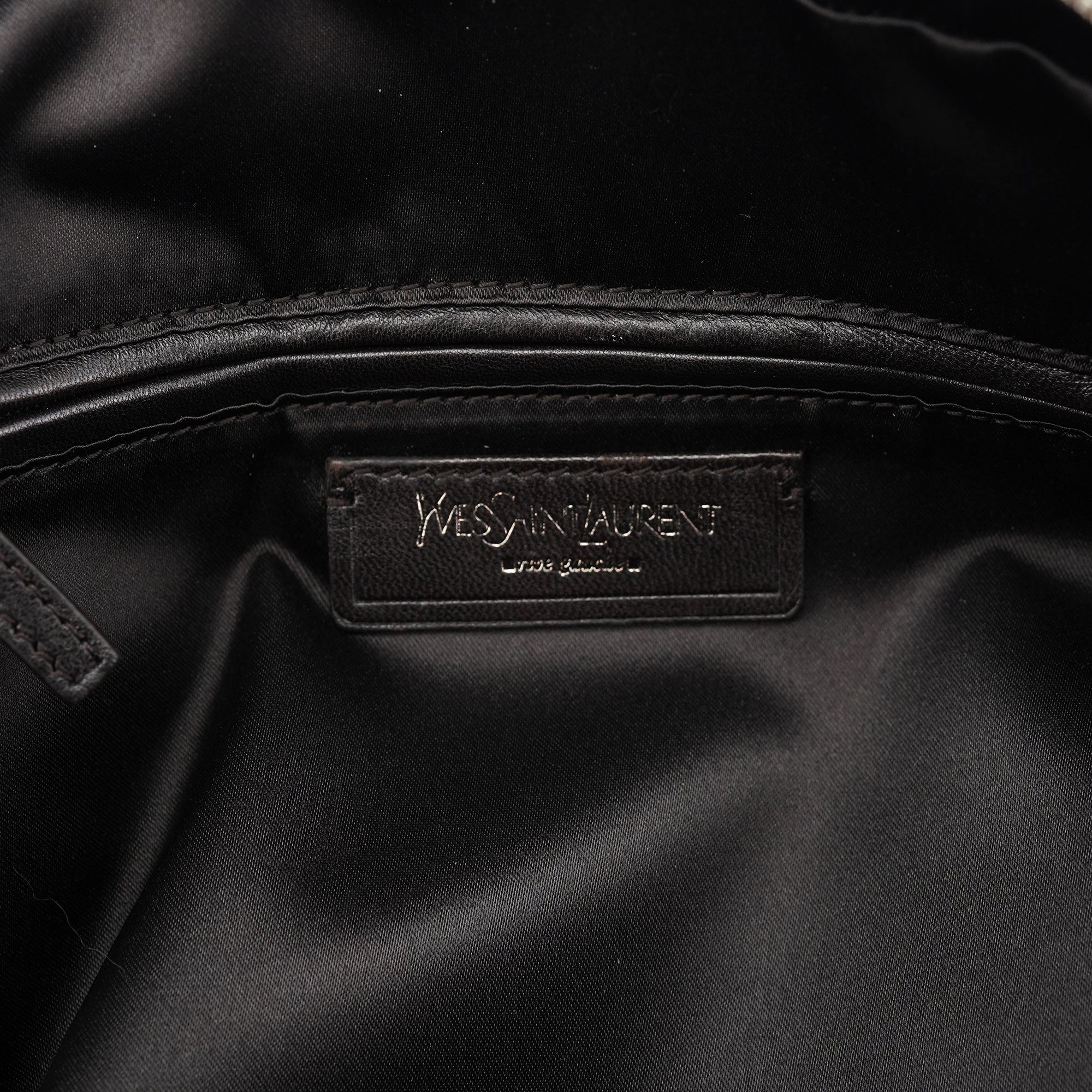 Yves Saint Laurent Beige Leather Muse Tote Bag