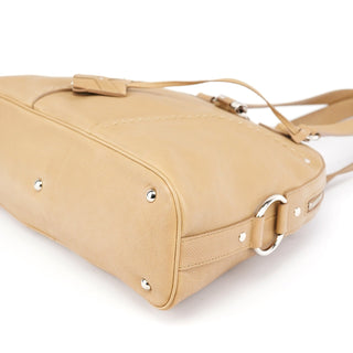 Yves Saint Laurent Beige Leather Muse Tote Bag
