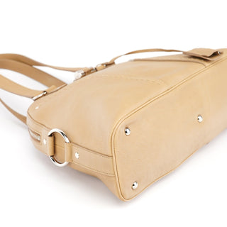 Yves Saint Laurent Beige Leather Muse Tote Bag