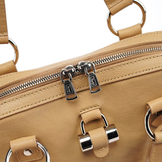 Yves Saint Laurent Beige Leather Muse Tote Bag