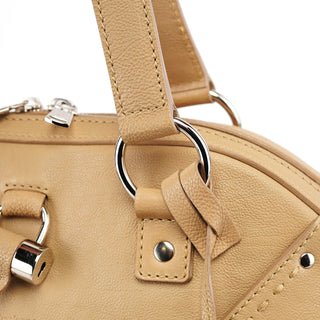 Yves Saint Laurent Beige Leather Muse Tote Bag