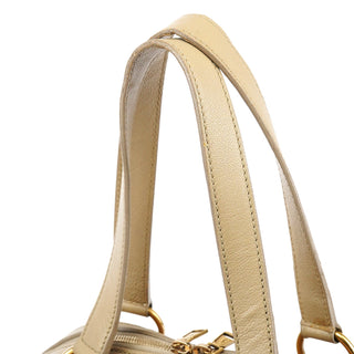 Yves Saint Laurent Beige Leather Muse Tote Bag