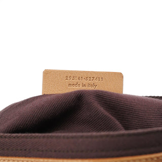 Yves Saint Laurent Beige Leather Muse Two 2-Way Bag