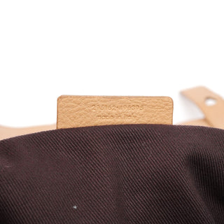 Yves Saint Laurent Beige Leather Muse Two 2-Way Bag