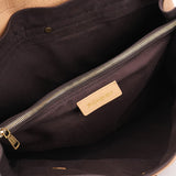 Yves Saint Laurent Muse Two 2-Way Tasche aus Leder in Beige