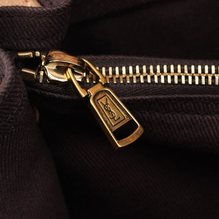 Yves Saint Laurent Beige Leather Muse Two 2-Way Bag