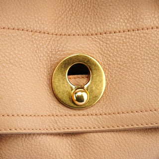 Yves Saint Laurent Beige Leather Muse Two Bag