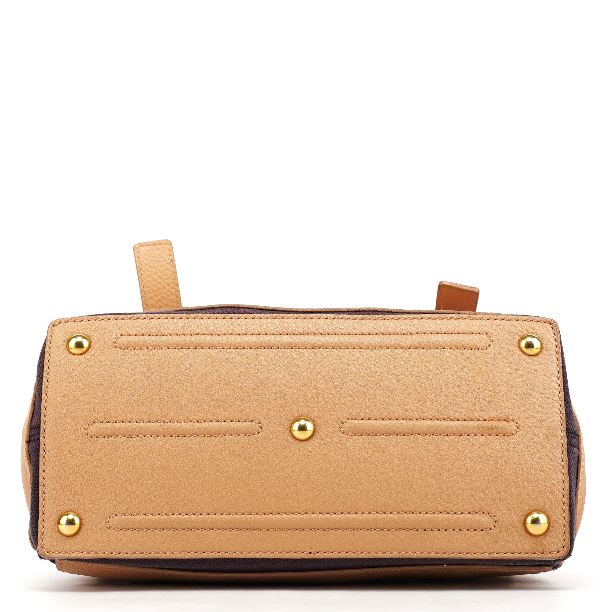 Yves Saint Laurent Beige Leather Muse Two Bag