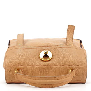 Yves Saint Laurent Beige Leather Muse Two Bag